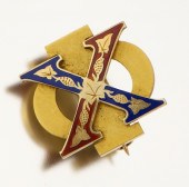 A Tiffany & Co Gold and Enamel