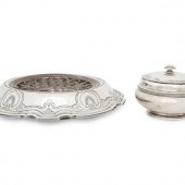 A Tiffany & Co. Silver Rose Bo