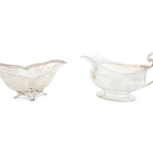 A Tiffany & Co. Silver Sauce Boat