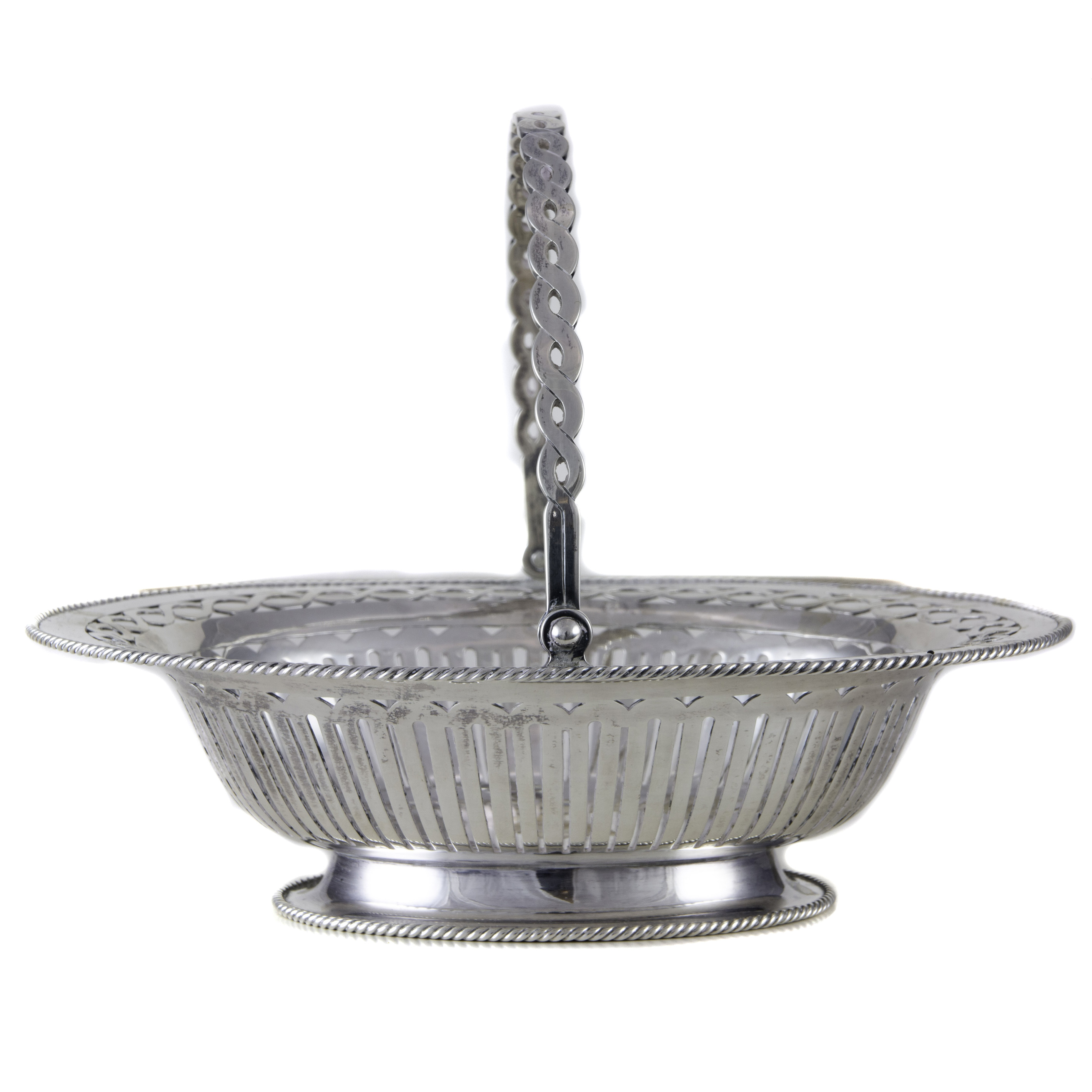 A TIFFANY & CO STERLING BASKET C