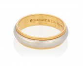 A TIFFANY & CO. TWO-TONE WEDDI