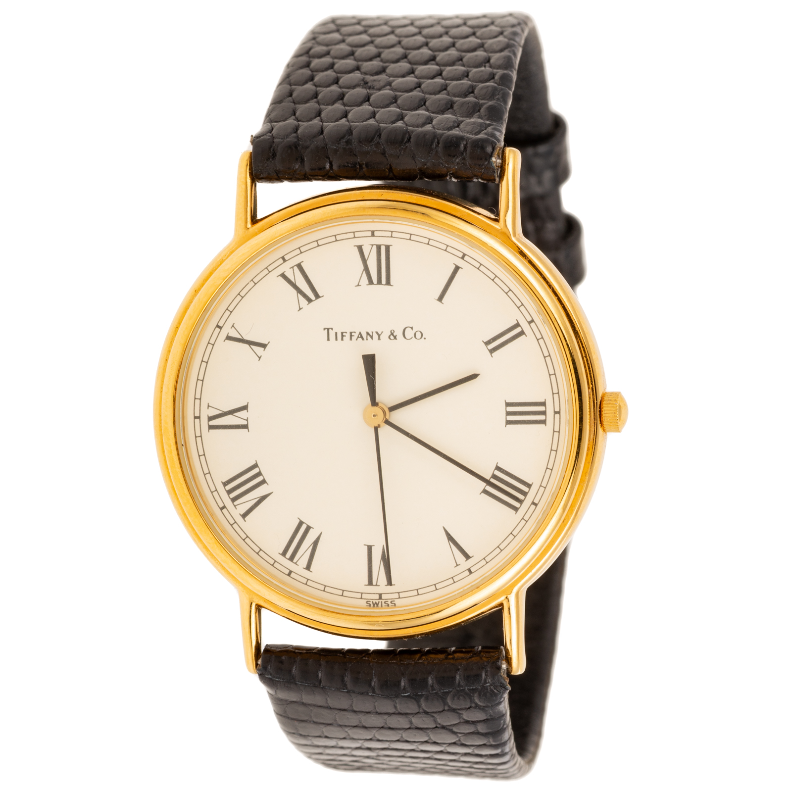 A TIFFANY & CO. WRIST WATCH IN