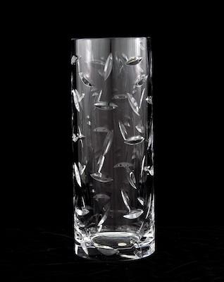 A Tiffany Crystal Vase