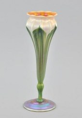 A Tiffany Favrile Floriform Va