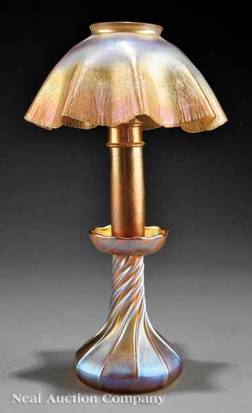 A Tiffany Favrile Iridescent
