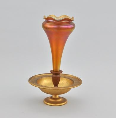 A Tiffany Furnaces Bronze Dore