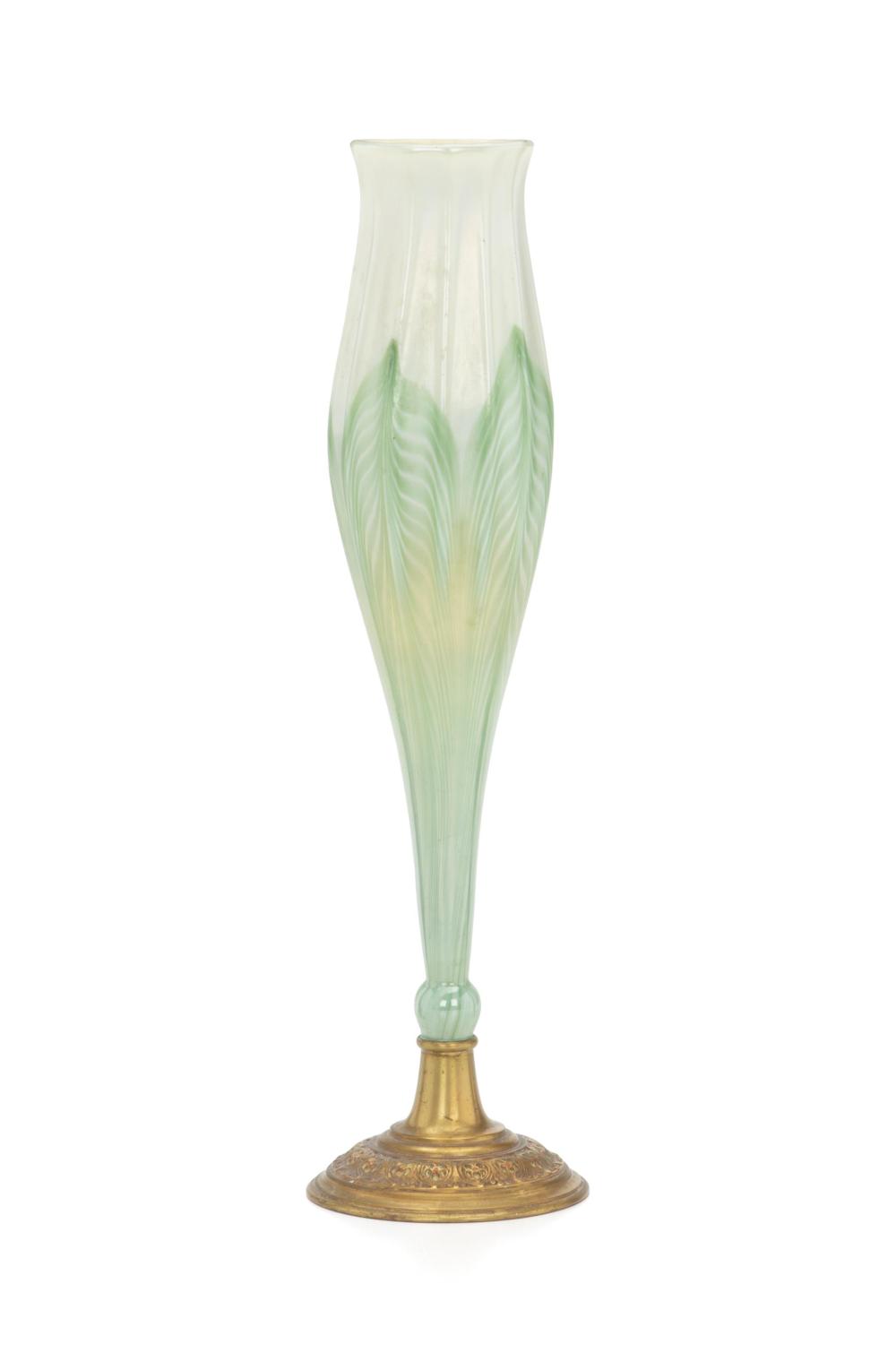 A TIFFANY FURNACES FAVRILE GLASS