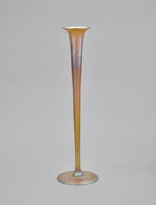 A Tiffany Gold Favrile Bud Vase The