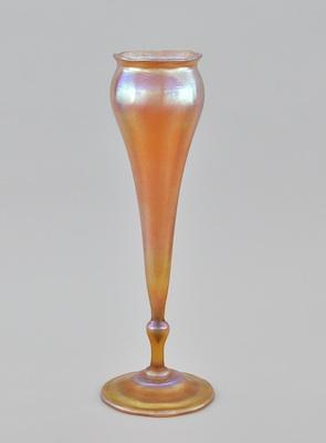 A Tiffany Gold Favrile Floriform