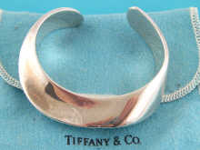 A Tiffany silver bracelet with