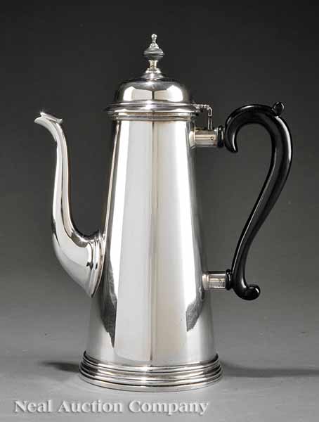A Tiffany Sterling Silver Coffee