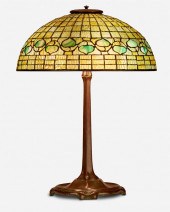 A TIFFANY STUDIOS "ACORN" TABL