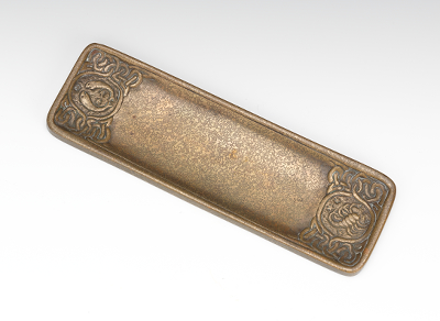 A Tiffany Studios Cast Bronze Pen