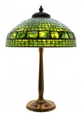 *A Tiffany Studios Favrile Gla