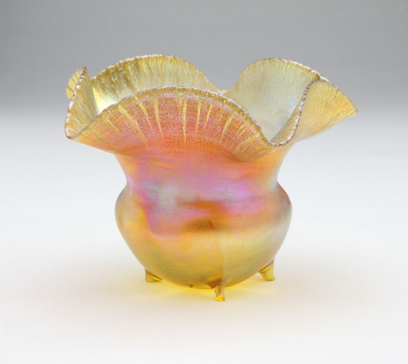 A Tiffany Studios Favrile gold