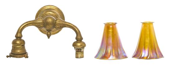 A Tiffany Studios Gilt Bronze and
