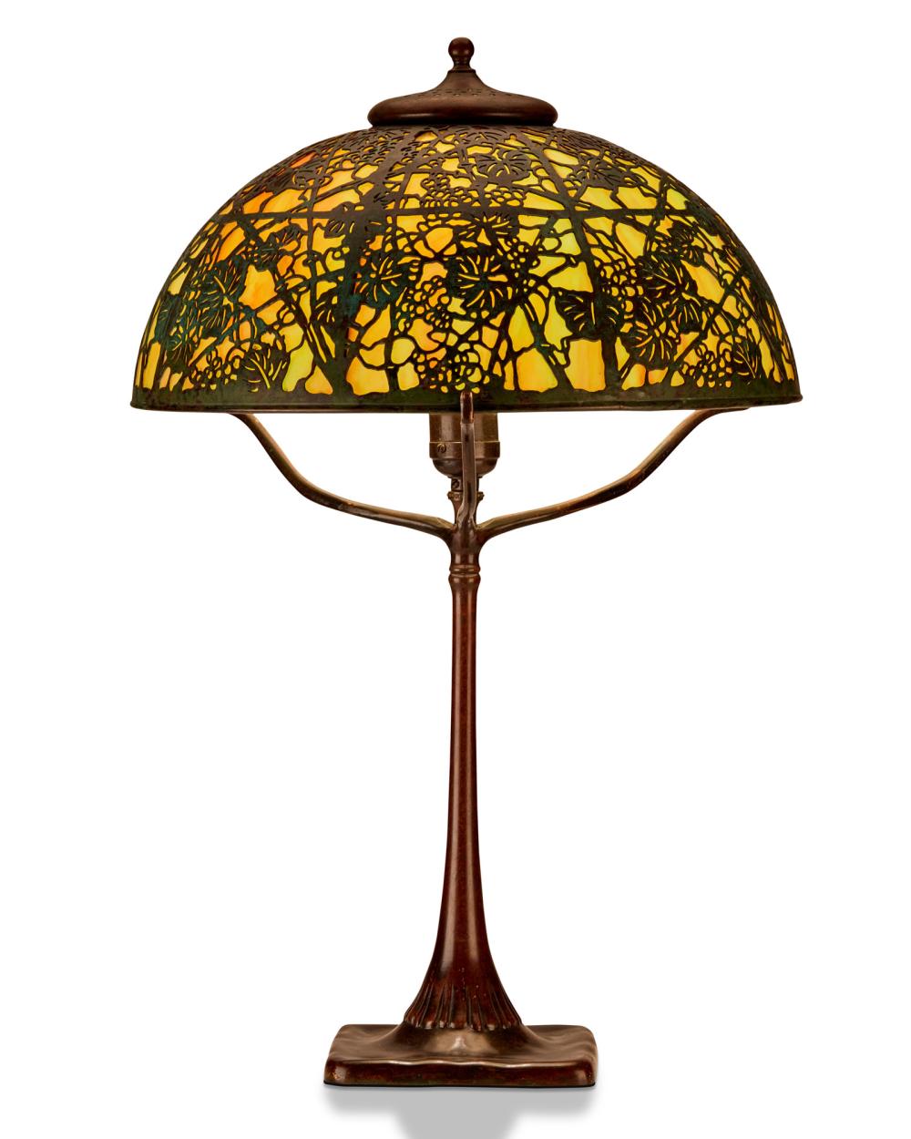 A TIFFANY STUDIOS "GRAPE VINE"