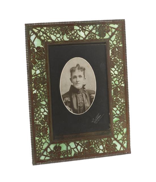 A Tiffany Studios Green Favrile