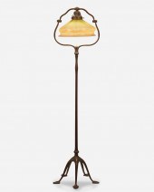 A TIFFANY STUDIOS HARP FLOOR L