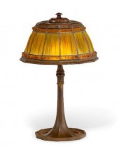 A TIFFANY STUDIOS LINENFOLD TA
