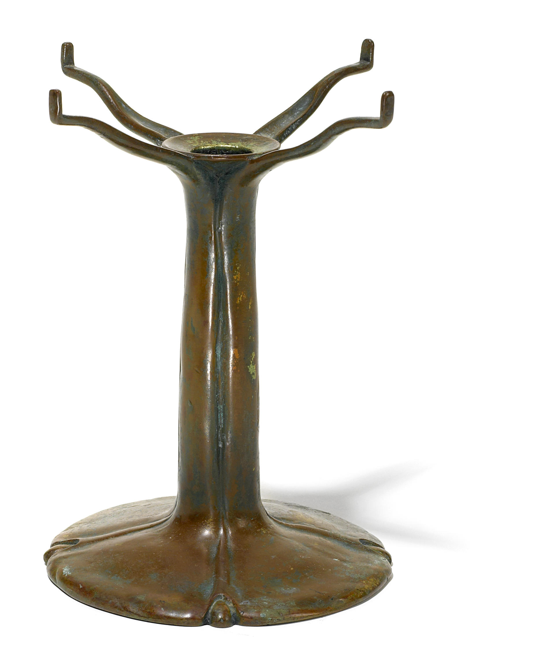 A Tiffany Studios patinated