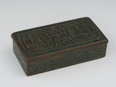 A Tiffany Studios Stamp Box in