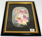 A Tile Slab handpainted with F