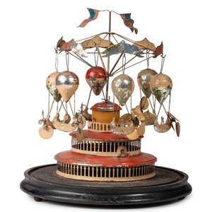A Tin Airship Carousel Wind-Up