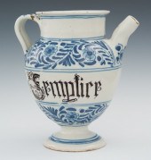 A Tin Glazed Earthenware Apoth