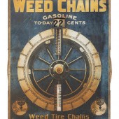 A Tin Lithograph Weed Chains S