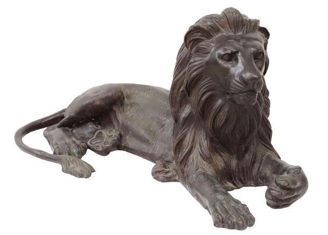A. TIOT PATINATED BRONZE