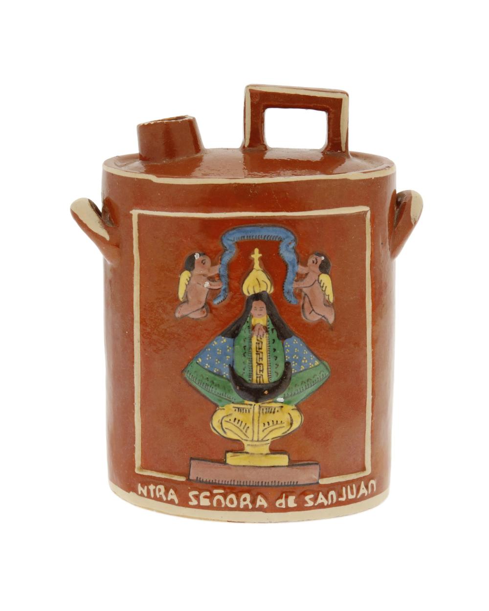 A TLAQUEPAQUE POTTERY CANTEENA