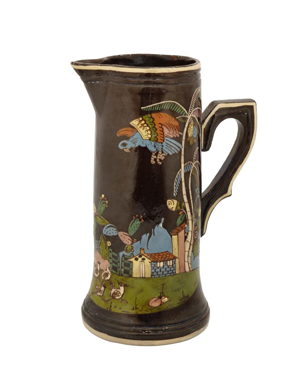 A TLAQUEPAQUE POTTERY PULQUE