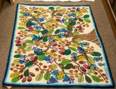 A TOMAS COLACO WOVEN TAPESTRY: