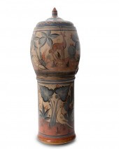 A TONALA BRUNIDO POTTERY WATER
