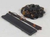 A tortoiseshell hair ornament