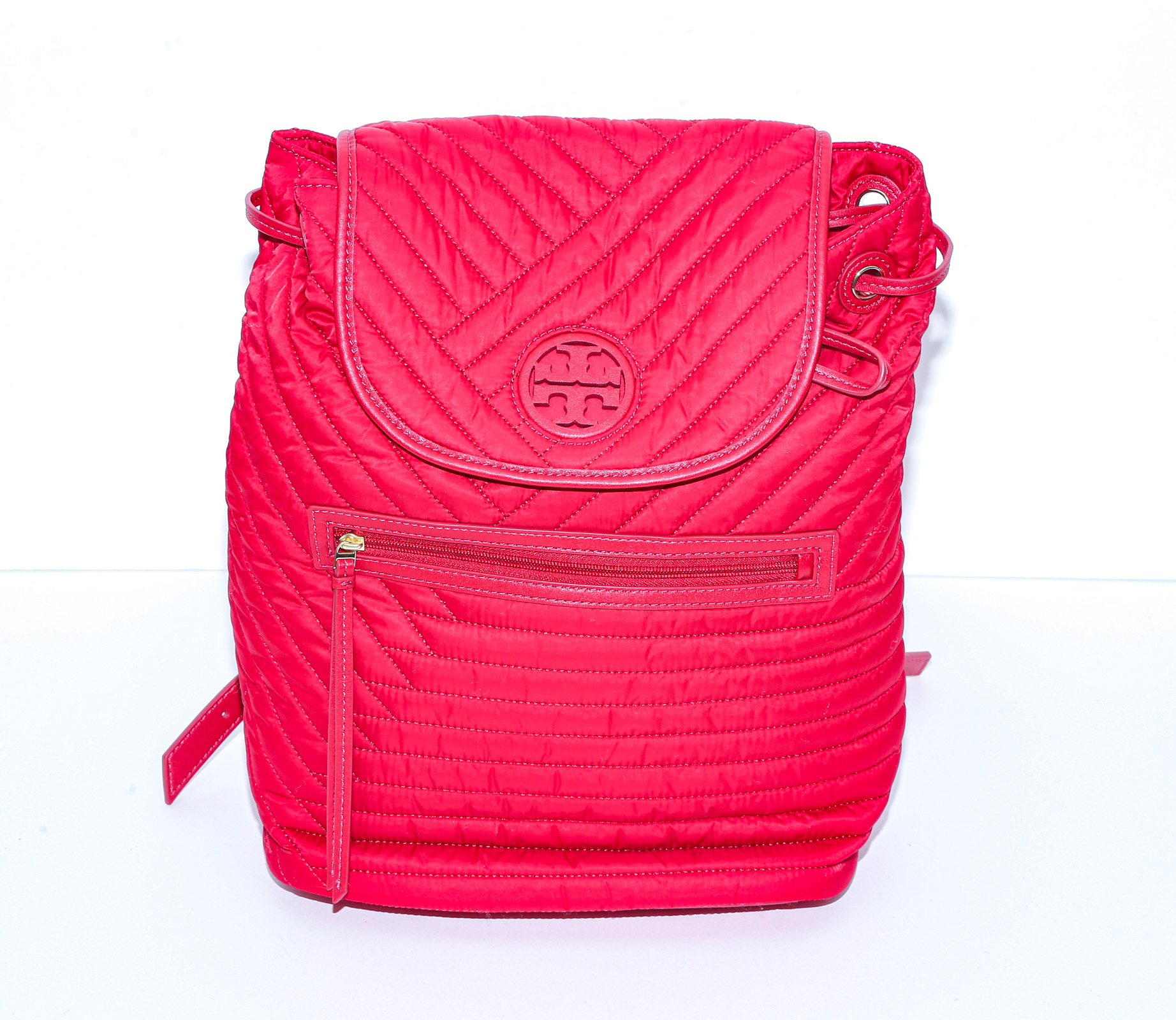 A TORY BURCH QUILTED FLAP