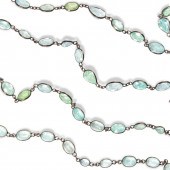 A TOURMALINE AND BLACKENED EIG