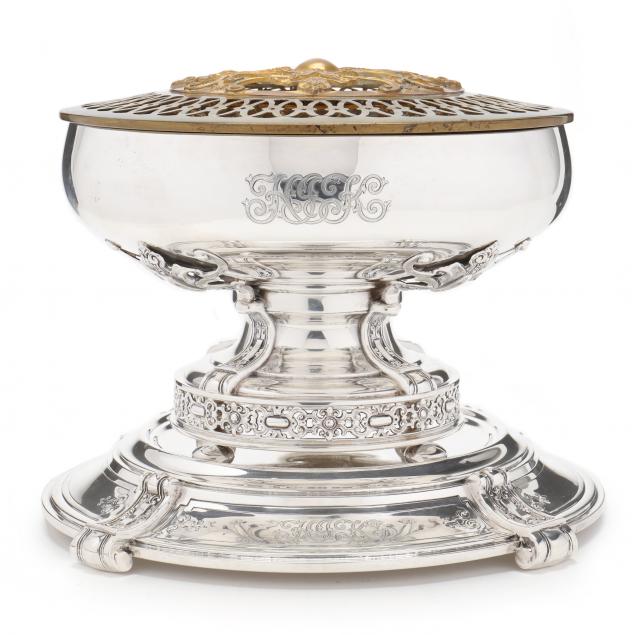 A TOWLE STERLING SILVER ROSE BOWL