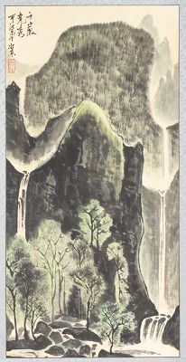 A Traditional Chinese Scroll