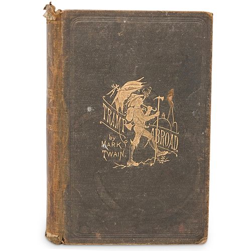 "A TRAMP ABROAD" MARK TWAIN FIRST