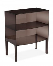 A TRANSLUCENT BROWN ACRYLIC CA
