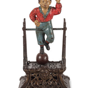 A Trapeze Boy Cast Iron