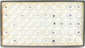 A TRAY OF UNMOUNTED GEMSTONES