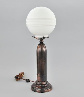 A "Trench Art" Lamp Made from a