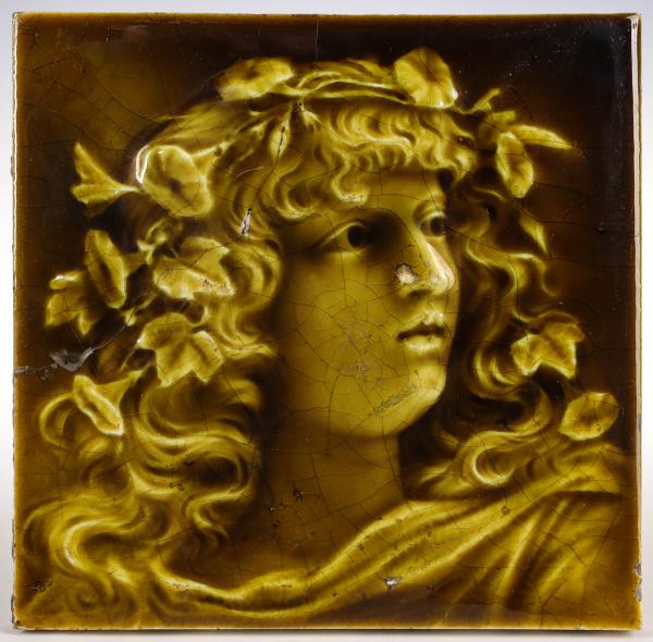 A TRENT VICTORIAN ART POTTERY