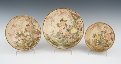 A Trio of Japanese Satsuma