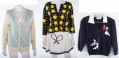 A TRIO OF VINTAGE SWEATERS & S