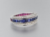 A Triple Eternity Ring with Di