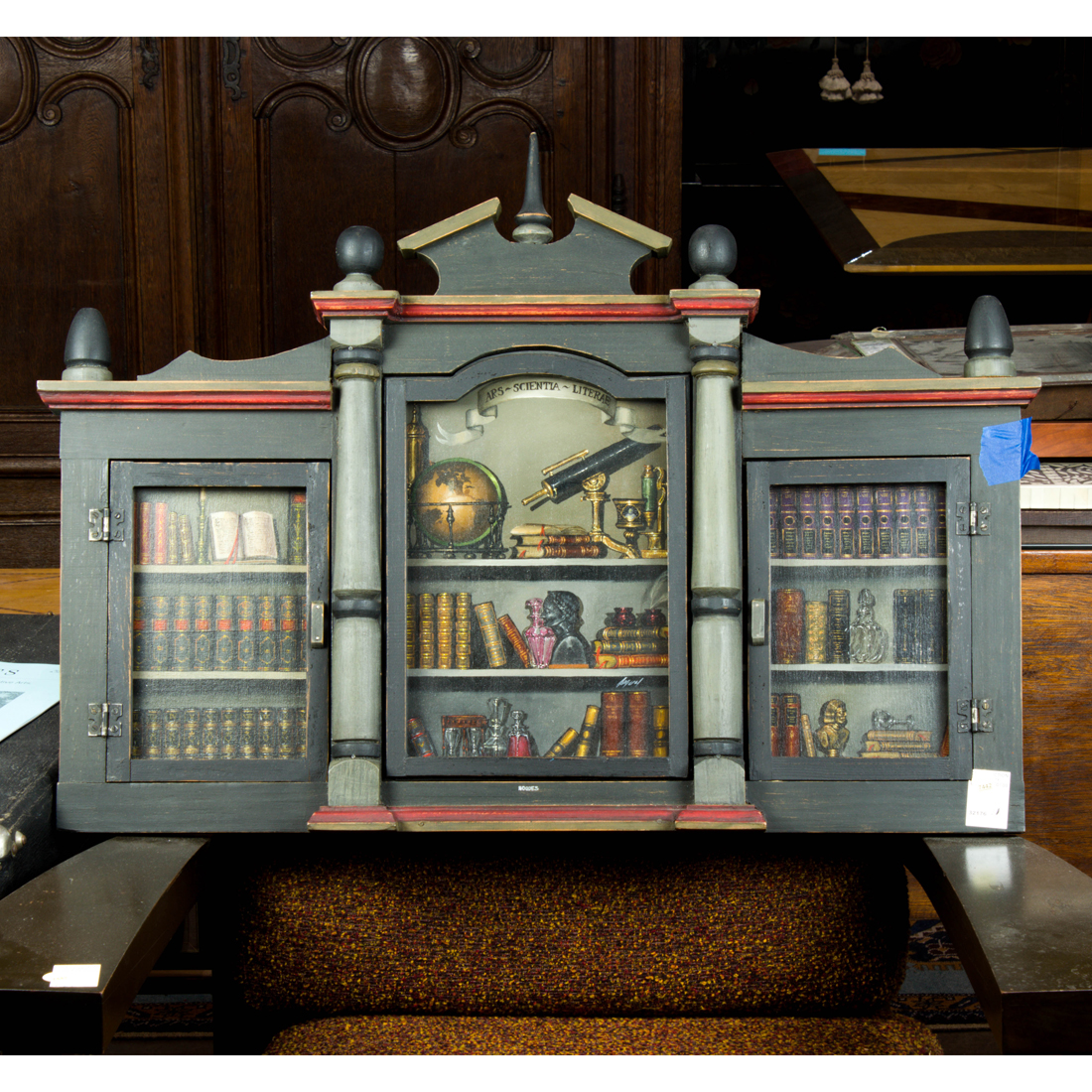 A TROMPE L'OEIL FRAMED PICTURE A